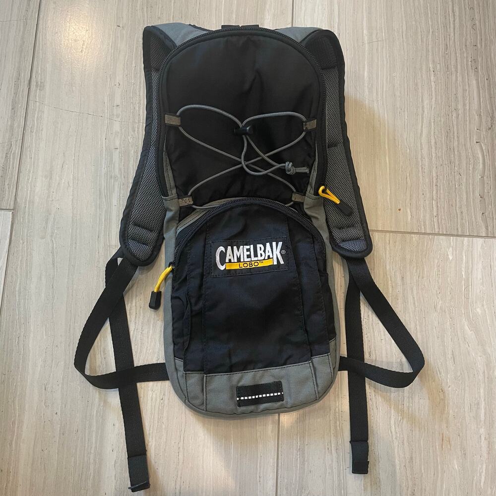 CamelBak Lobo Hydration Backpack Hiking Cycling Biking Camping Black NO Bladder - Picture 2 of 16